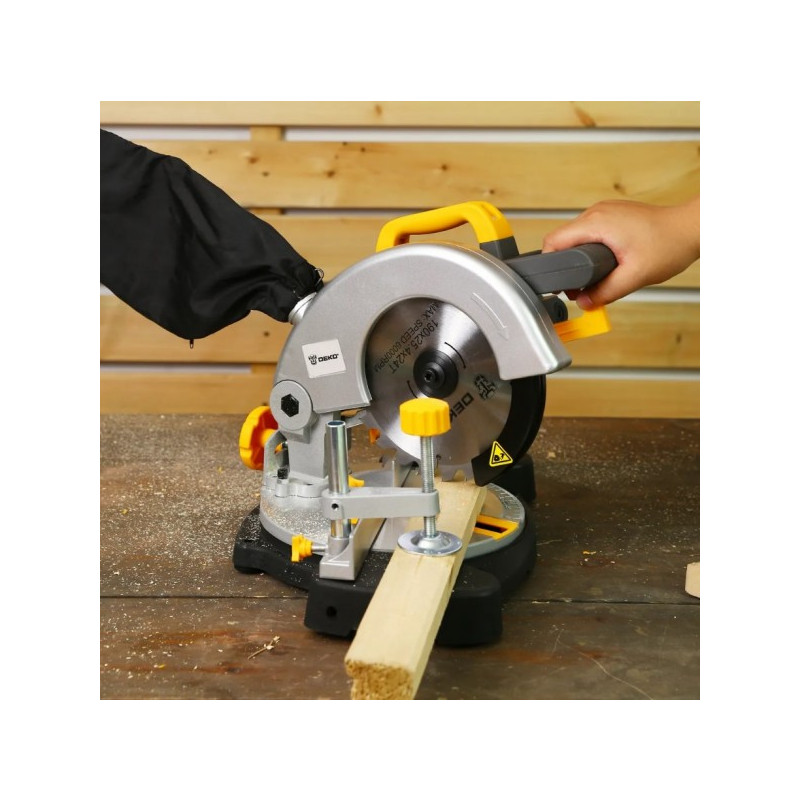 Торцовочная пила Deko DKMS1200-190 063-4215 распил древесины