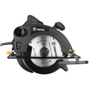 Циркулярная пила Deko DKCS1800 063-4191 вид спереди