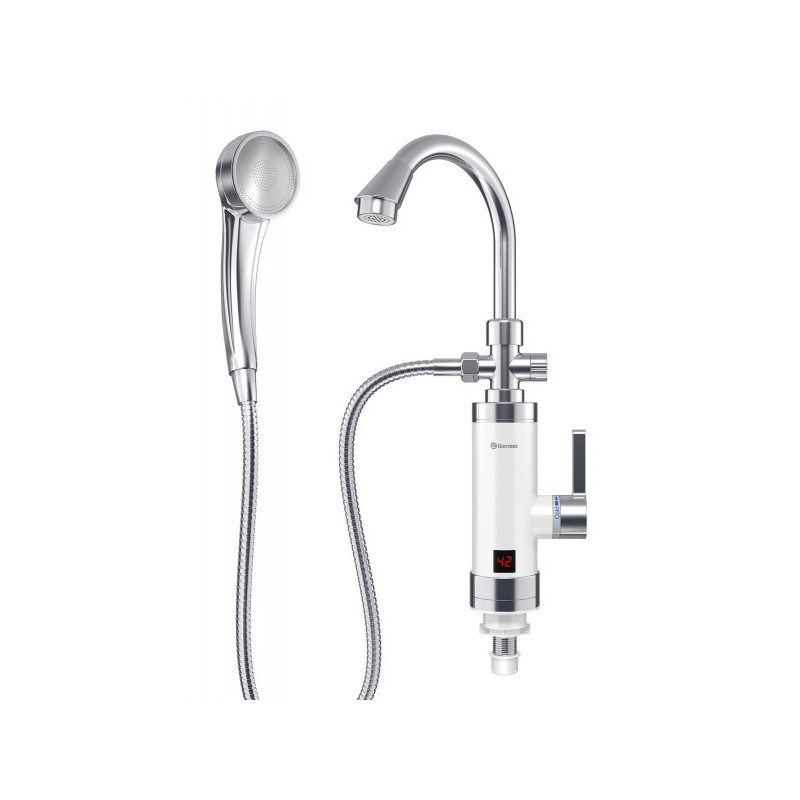 Проточный водонагреватель Thermex Focus 3000 комплектация