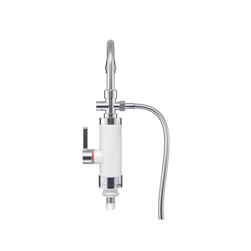 Проточный водонагреватель Thermex Focus 3000 вид сзади