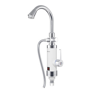 Проточный водонагреватель Thermex Focus 3000 вид сбоку