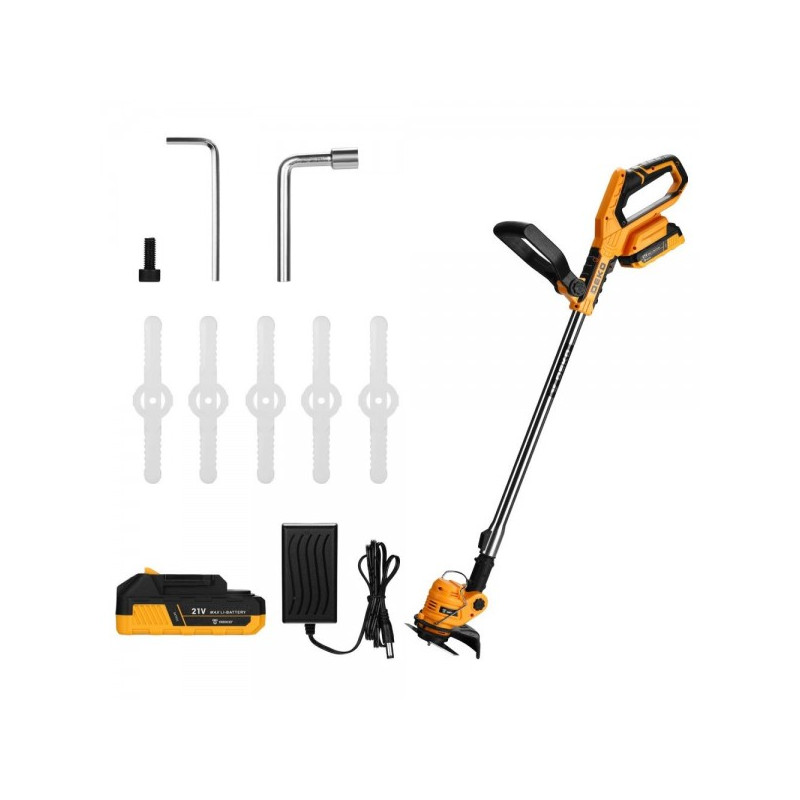 Триммер аккумуляторный Deko DKTR21 063-4239 комплектация