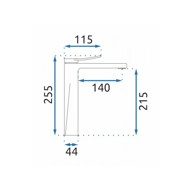 Смеситель Rea Soul Rea-B9996 черный с