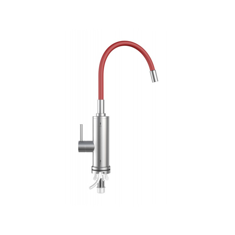 Проточный водонагреватель Thermex Ruby 3000 вид сзади