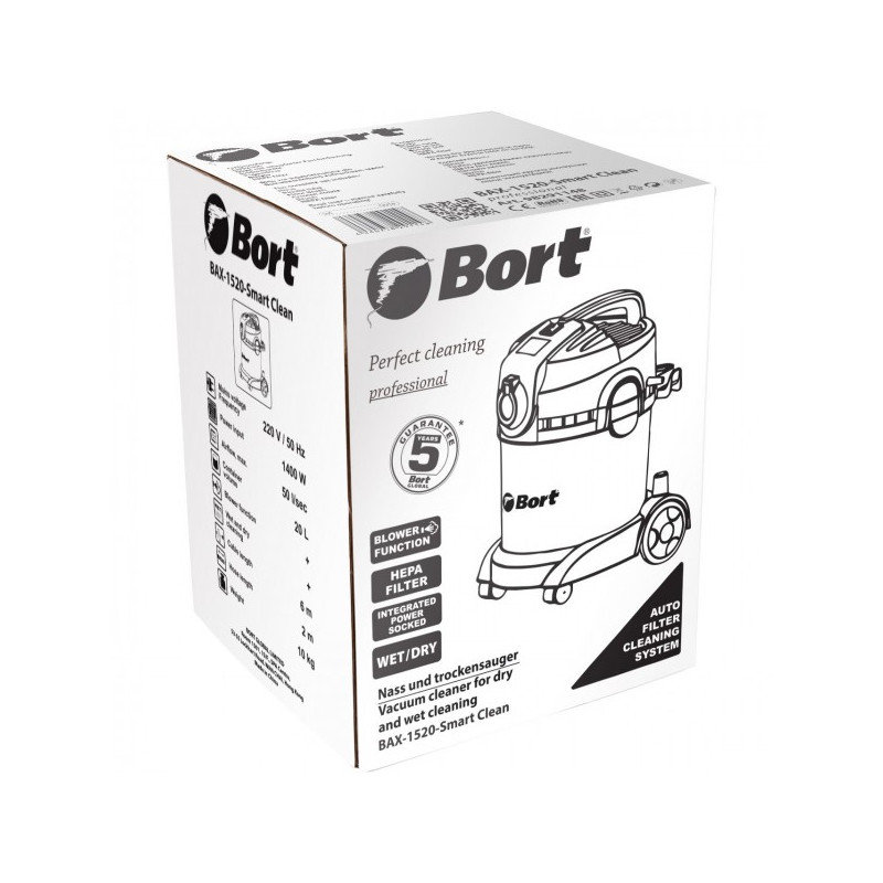 Пылесос Bort BAX-1520-Smart Clean коробка
