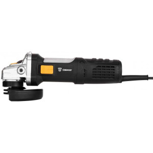 Угловая шлифмашина Deko DKAG1250 063-4174 вид сбоку