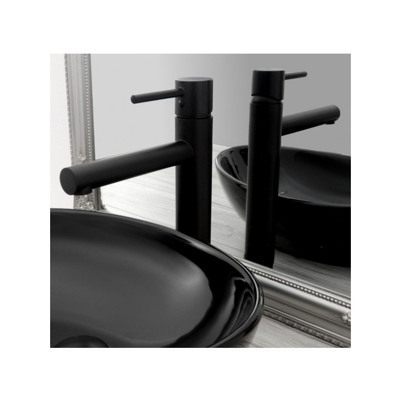 Смеситель Rea Tess Rea-B0229 черный на столешнице