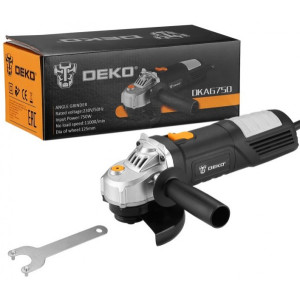 Угловая шлифмашина Deko DKAG750 063-4164 комплект