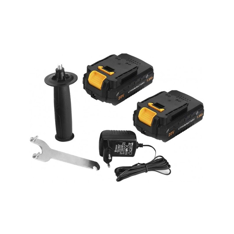 Угловая шлифмашина Deko DKAG20-125 063-2151 оснастка