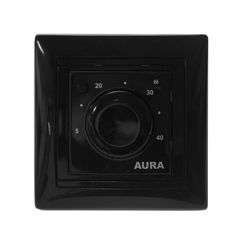 Терморегулятор Aura LTC 030 черный