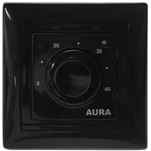 Терморегулятор Aura LTC 030 черный