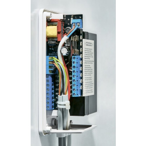 Блок управления Gidrolock Premium с аккумулятором вид внутри