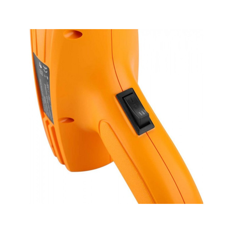 Строительный фен Deko HG2000W кнопка включения/ выключения
