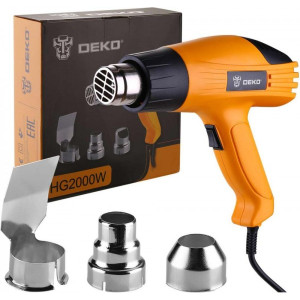 Строительный фен Deko HG2000W комплект