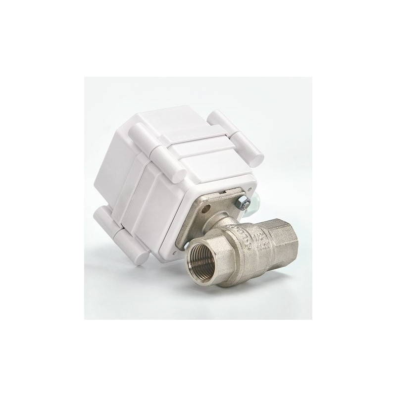 Шаровый электропривод Gidrolock Ultimate 220V Bonomi 3/4" BS вид сбоку