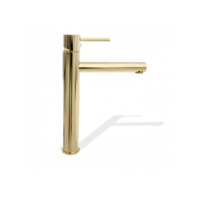 Смеситель Rea Tess Rea-B8803 золотой сбоку