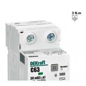 Дифференциальный автомат DEKraft ДИФ-103 16053DEK вблизи