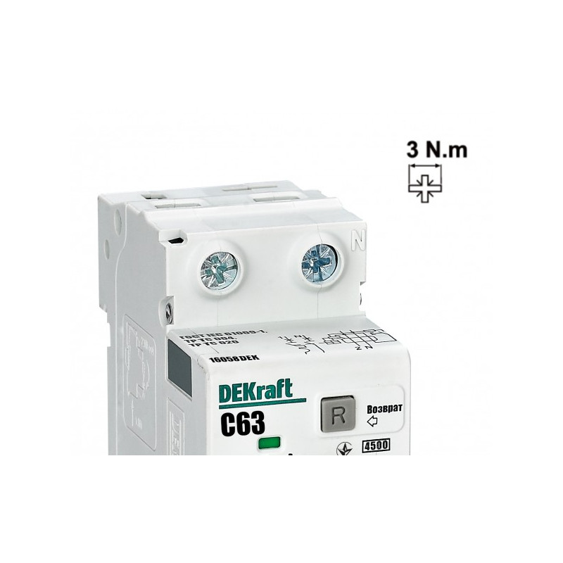Дифференциальный автомат DEKraft ДИФ-103 16051DEK вблизи