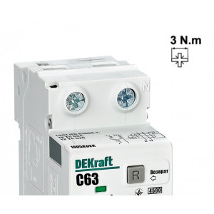 Дифференциальный автомат DEKraft ДИФ-103 16050DEK вблизи