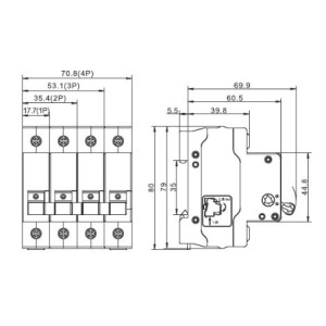 Выключатель нагрузки DEKraft ВН-102 17021DEK параметры