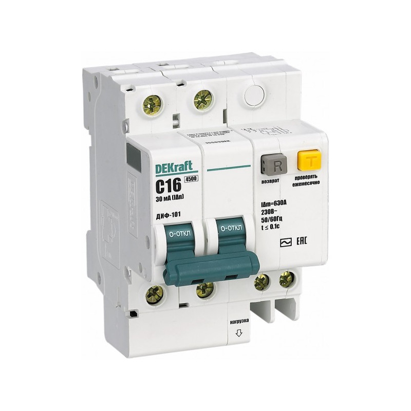 Дифференциальный автомат DEKraft ДИФ-101 15003DEK