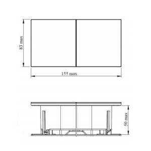 Розетка Schneider Electric Atlas Design ATN000228 бежевый параметры