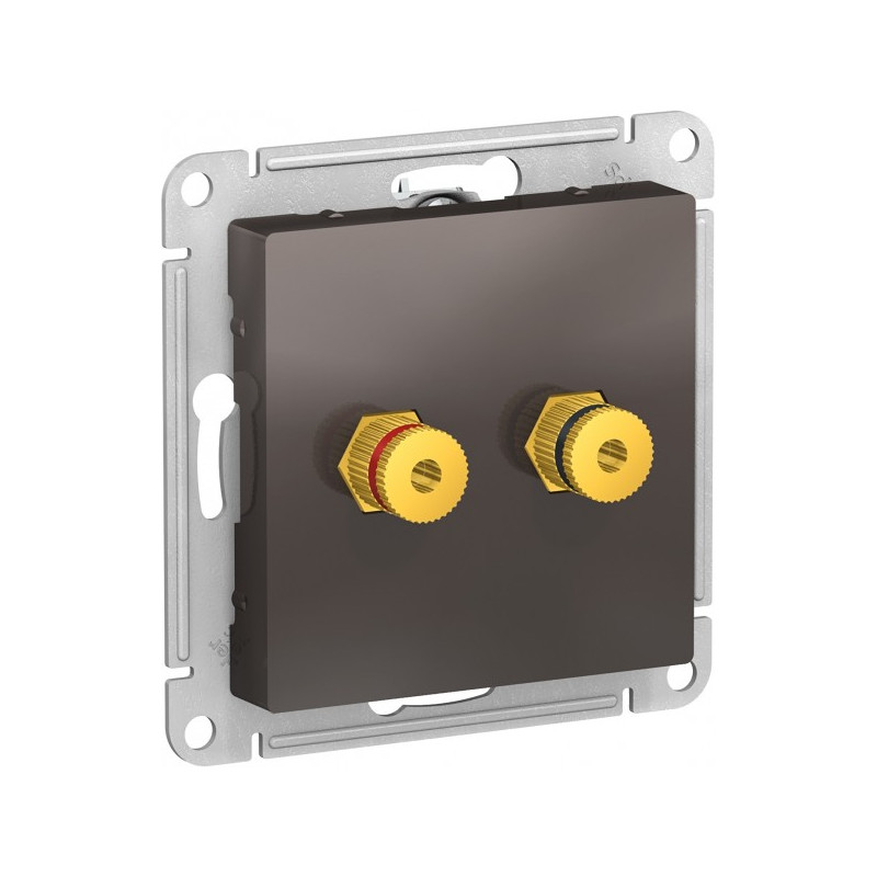 Розетка Schneider Electric Atlas Design ATN000687 мокко