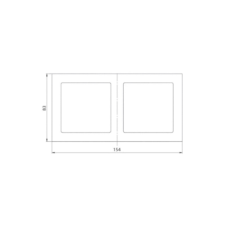 Рамка Schneider Electric Atlas Design ATN200102 белый параметры