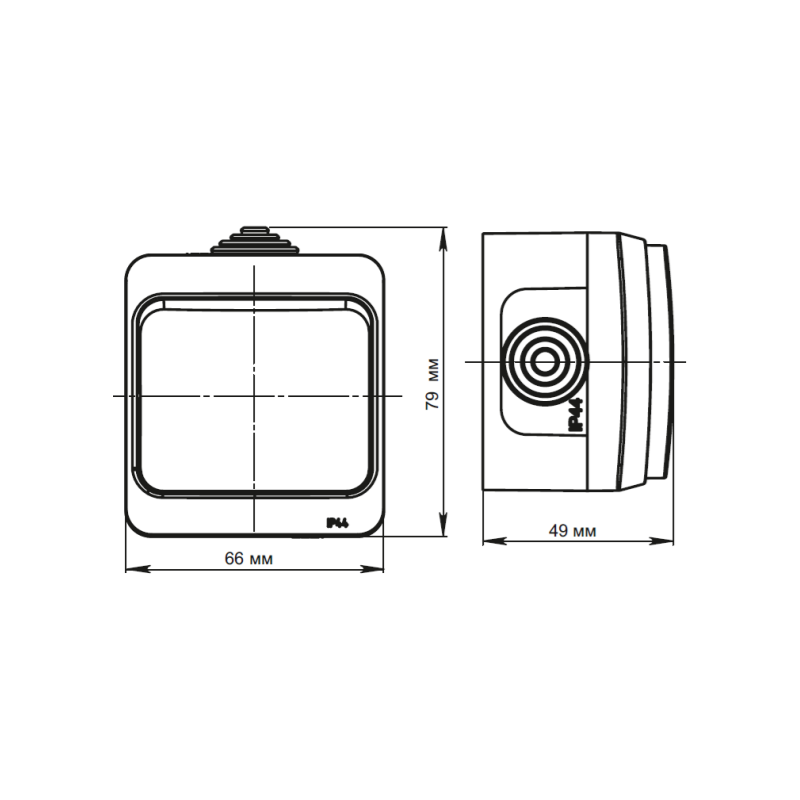 Выключатель Schneider Electric Этюд BA10-046C серый параметры