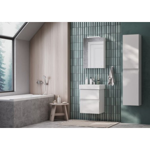 Шкаф с зеркалом Roca Oleta 857643806 в интерьере