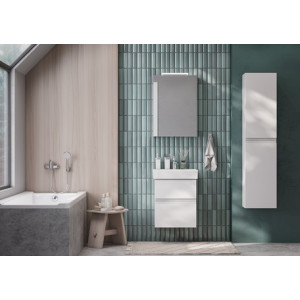 Шкаф с зеркалом Roca Oleta 857643806 сбоку