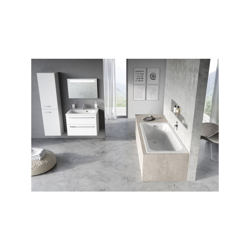 Ванна акриловая Ravak Chrome Slim 160x70 в интерьере