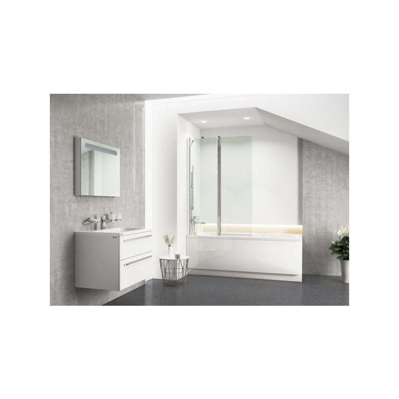 Набор стаканов для зубной щетки и пасты Ravak Chrome в интерьере