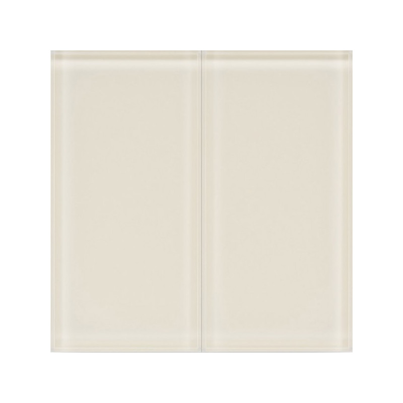 Одноканальный двухклавишный радиопульт DeLUMO Ideo 1013 белый жемчуг