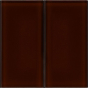 Одноканальный двухклавишный радиопульт DeLUMO Ideo 8017 темный коричневый