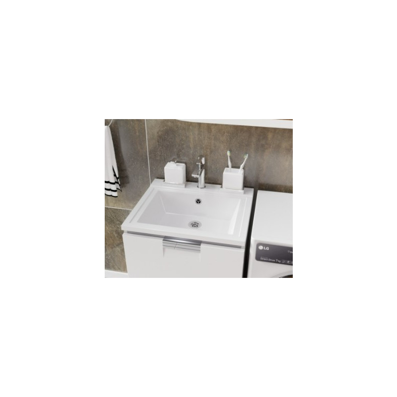 Умывальник Andrea Cosmos 560 на тумбочке