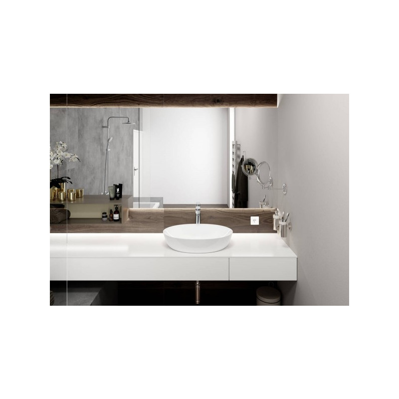 Смеситель Hansgrohe Vernis Blend 190 71582000 хром в интерьере