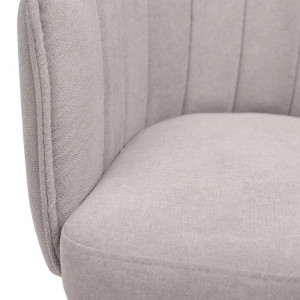 Стул AksHome Melon светло-бежевый/черный сиденье