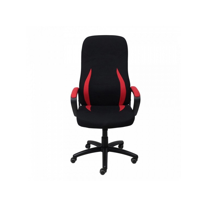 Кресло компьютерное AksHome Ranger красный/черный вид спереди