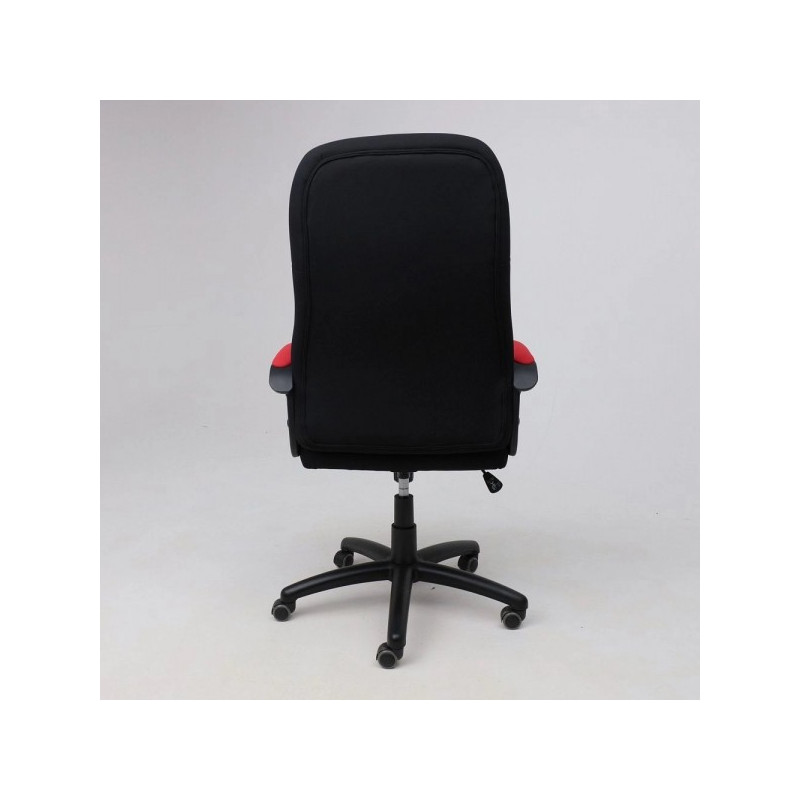 Кресло компьютерное AksHome Ranger красный/черный вид сзади