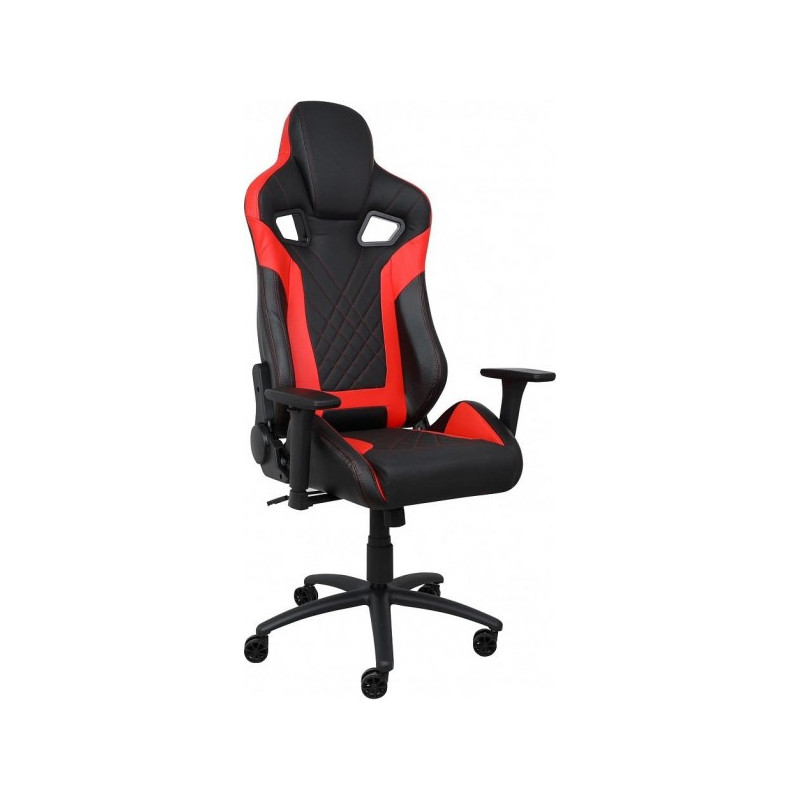 Кресло геймерское AksHome Viking красный/черный