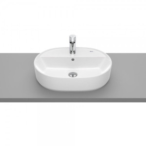 Умывальник Roca The Gap Round 55x40 3270Y3000 на столешнице