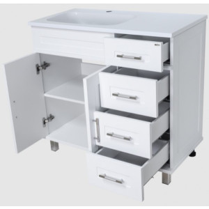 Тумба под умывальник Misty Купер 90 П-Куп01090-0124ЯЛ внутри