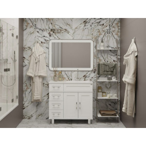 Тумба под умывальник Misty Купер 90 П-Куп01090-0124ЯЛ в ванной