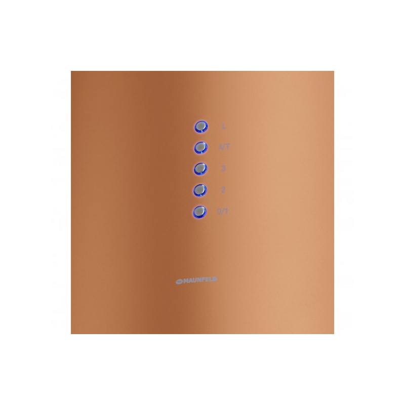 Вытяжка Maunfeld Lee Isla 39 Copper кнопки