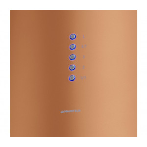 Вытяжка Maunfeld Lee Isla 39 Copper кнопки