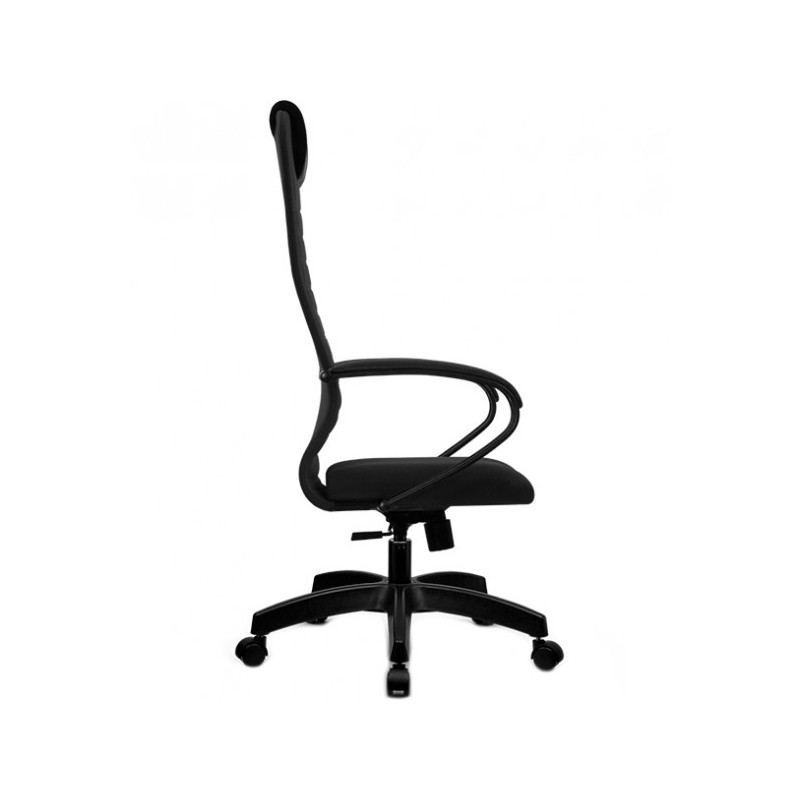 Кресло компьютерное Metta SU-BP-10 PL темно-серый вид сбоку