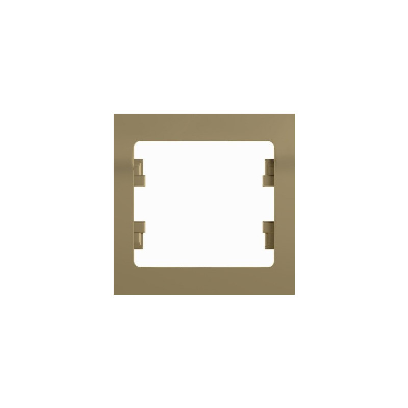 Рамка Schneider Electric Glossa GSL000404 титан пост рамки