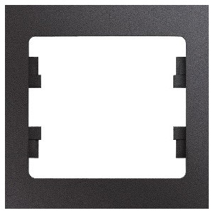 Рамка Schneider Electric Glossa GSL001305 графит пост рамки