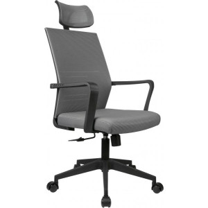 Кресло компьютерное Riva Chair A818 серый